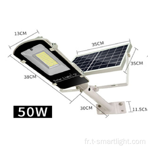 Réverbère solaire 6V18W 15000MAH